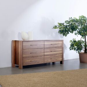 Modern Industrial Loft Wood Dresser