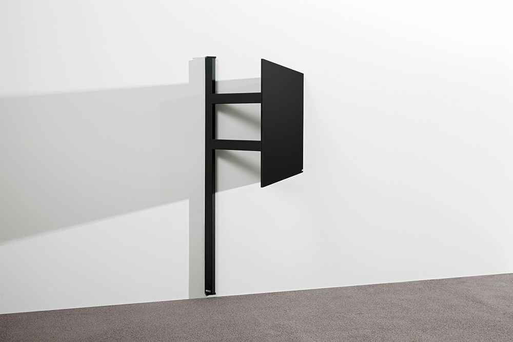 wissmann art121 TV-Design Wandhalterung ausziehbar schwenkarm schwarz große Fernseher