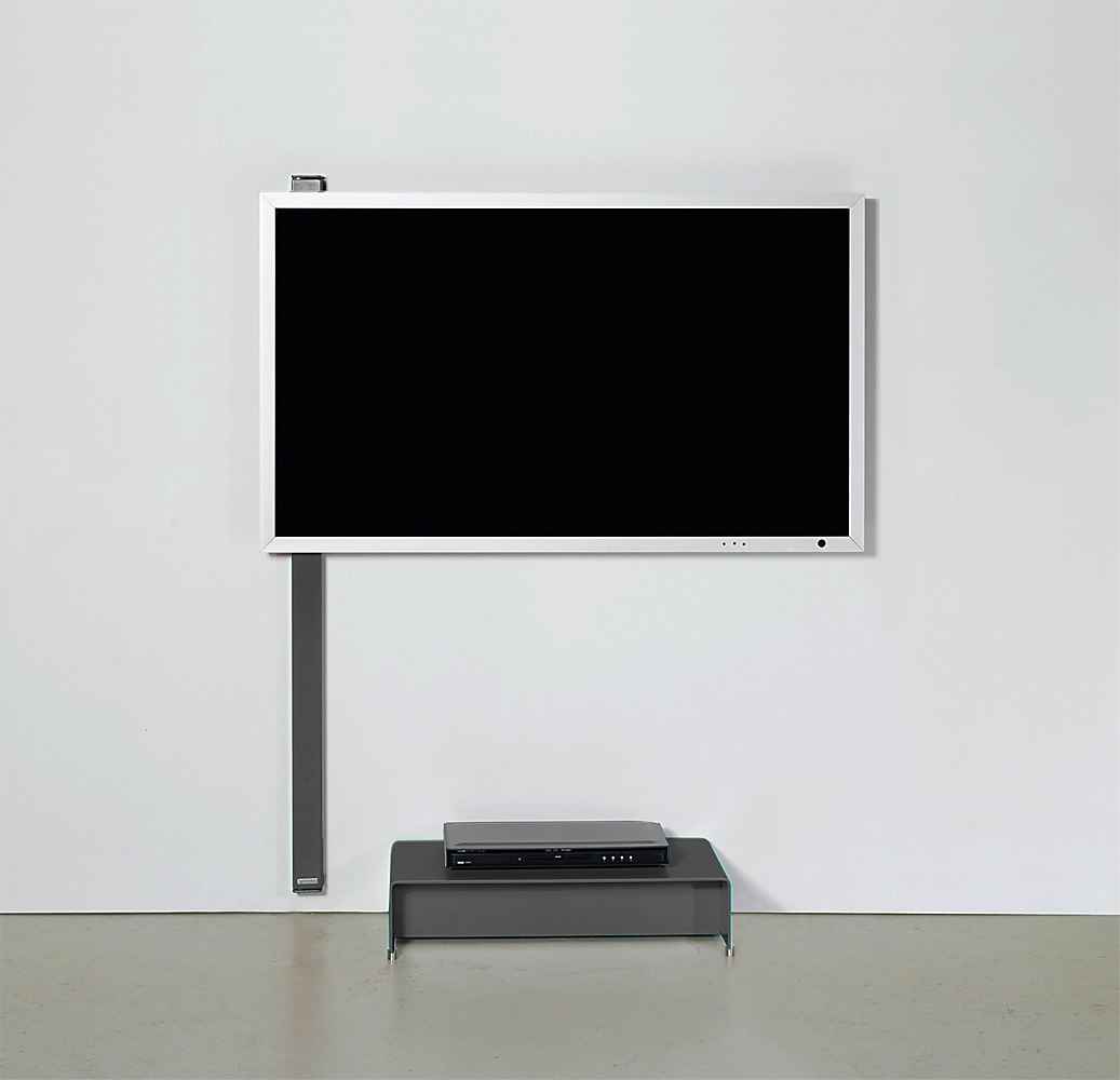 wissmann art121 TV-Design Wandhalterung ausziehbar schwenkarm schwarz große Fernseher