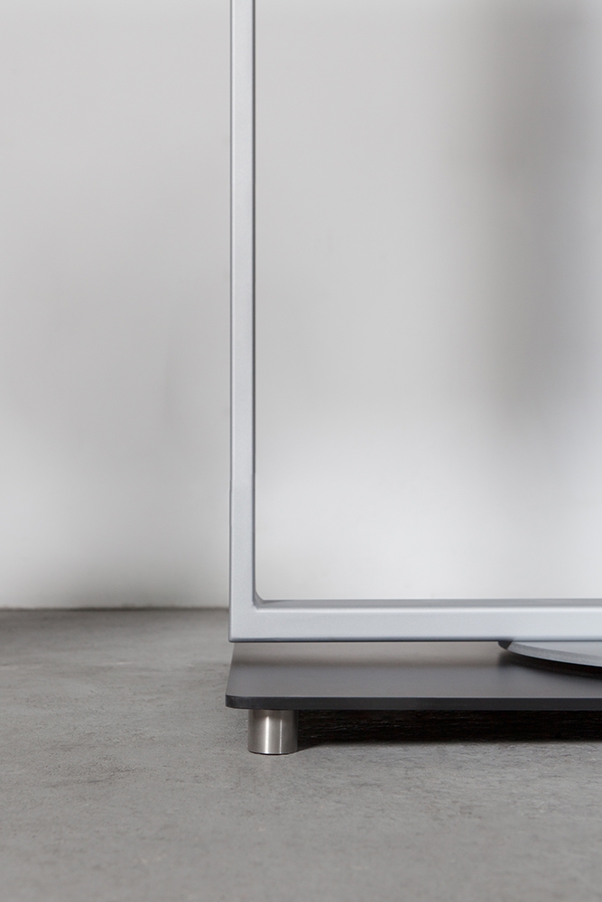 wissmann 183 flex-Design Tabletständer verstellbar Schwanenhals Luxus schwarz