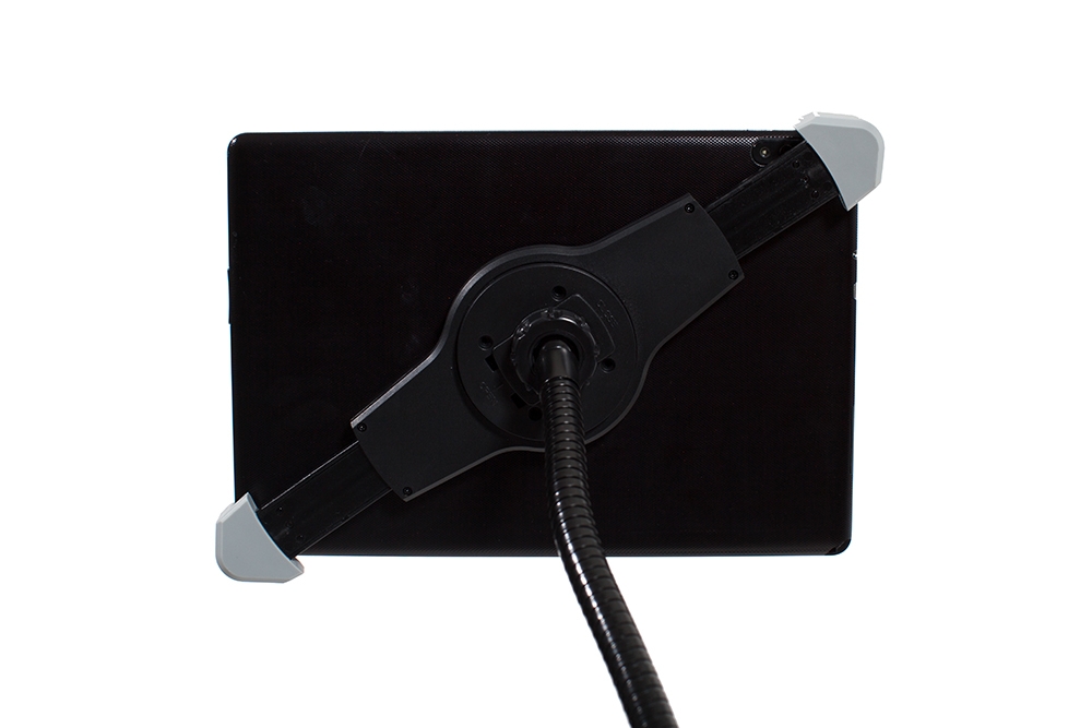 wissmann 183 flex-Design Tabletständer verstellbar Schwanenhals Luxus schwarz