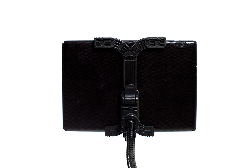 wissmann 183 flex-Design Tabletständer verstellbar Schwanenhals Luxus schwarz