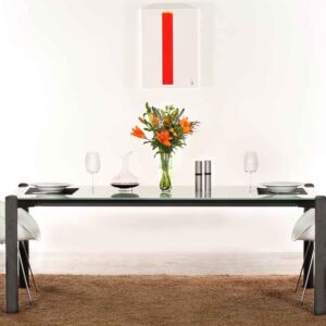 wissmann art605 Esstisch Beine Stein groß Design Industrial Loft Modern