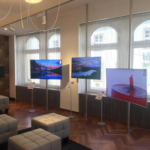 TV Mount Post art129-1