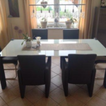 Dining table glass art605