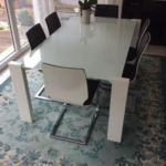 Dining table glass art605