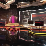 TV stand Tripod art130