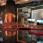 TV stand Tripod art130